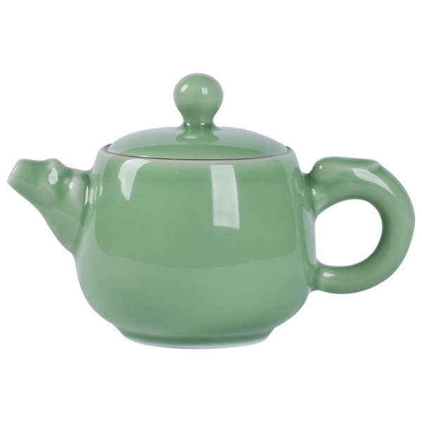 龙泉青瓷 创意中式茶壶手工泡茶壶单壶 陶瓷家用过滤功夫茶具茶壶