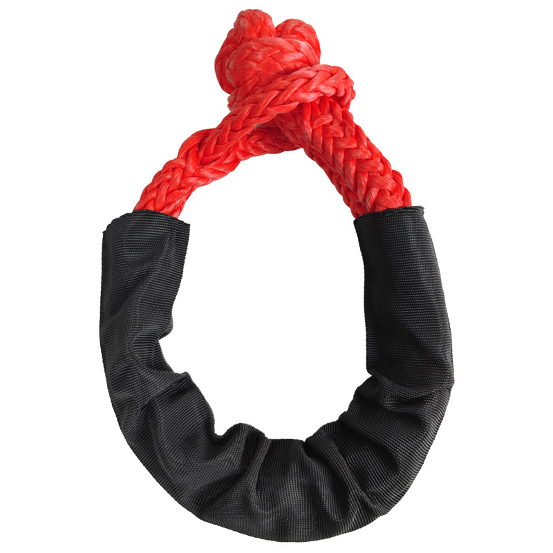 11mm*56cm 护套款软卸扣 汽车应急工具 疙瘩绳脱困救援拖车钩户外