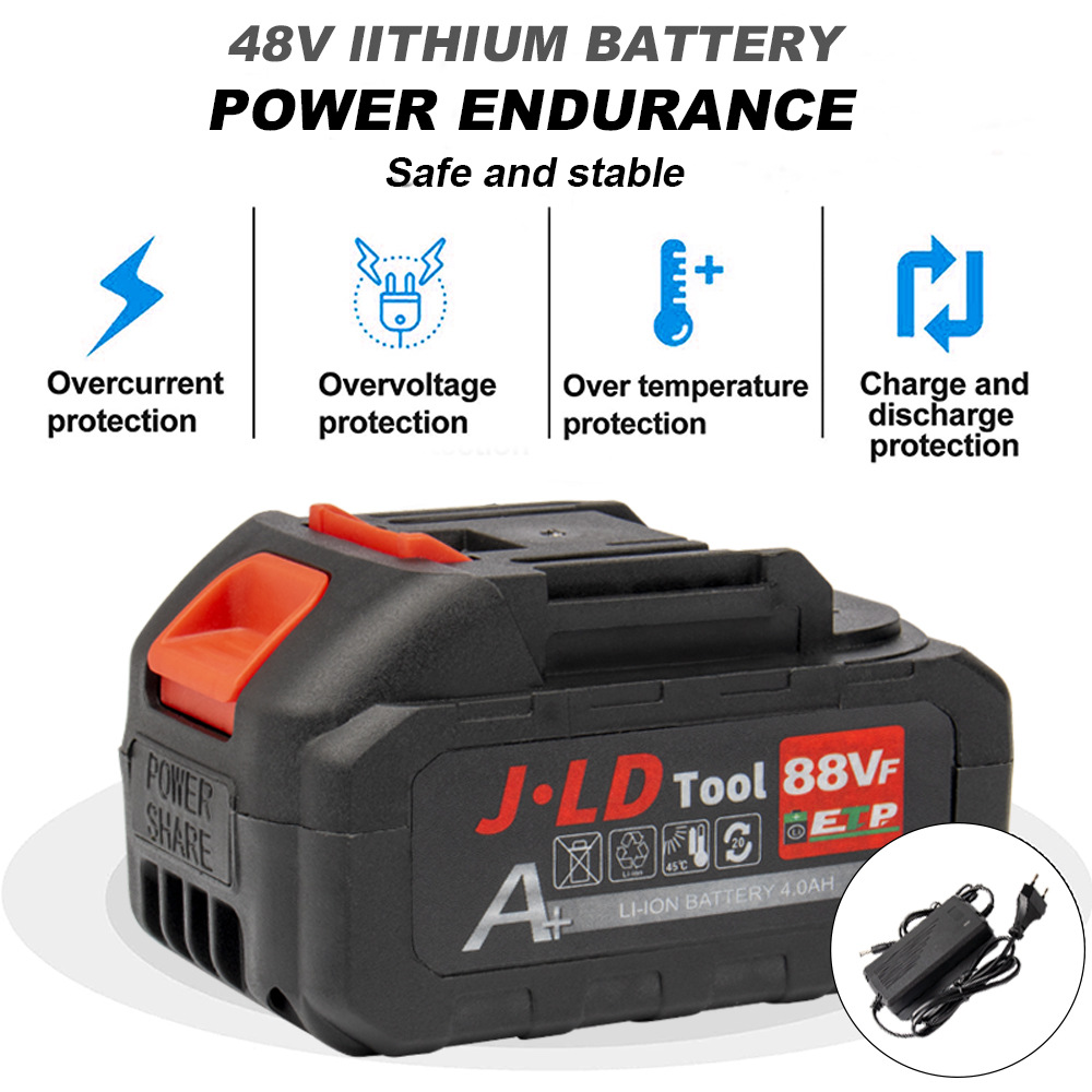 厂家直供无刷充电电动扳手大功率汽修架子工自动冲击扳手批发