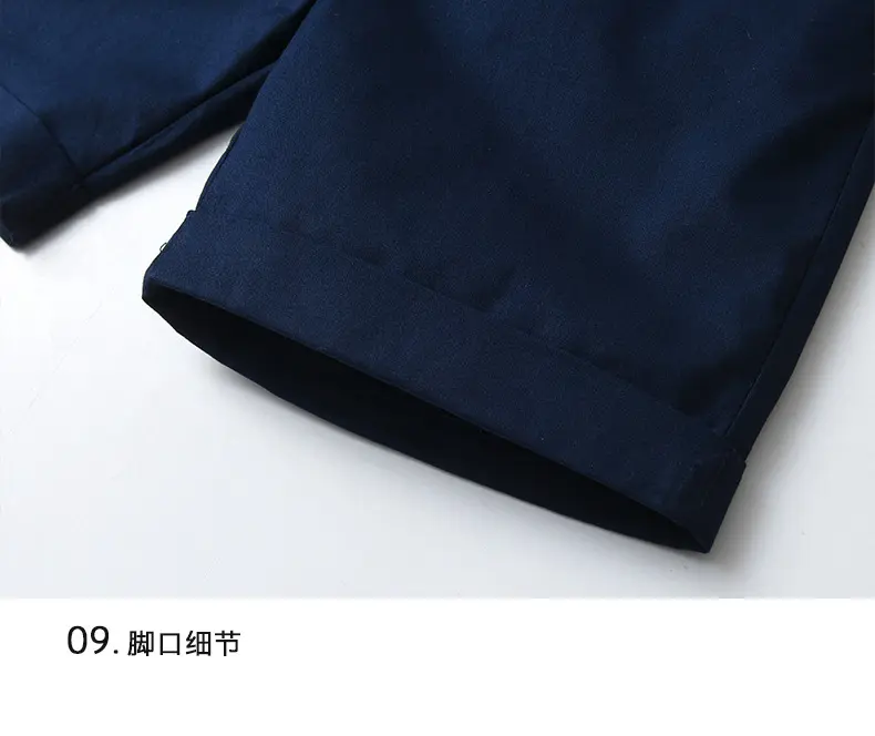 跨境童装批发夏季新款短裤马甲三件儿童套装宝宝英伦绅士男童夏装