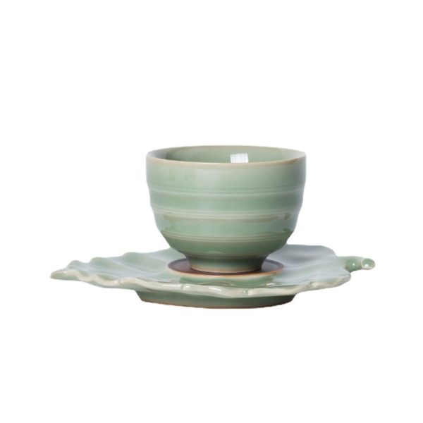 龙泉青瓷 功夫茶具手工主人杯单杯 陶瓷杯子品茗杯茶盏小茶杯批发