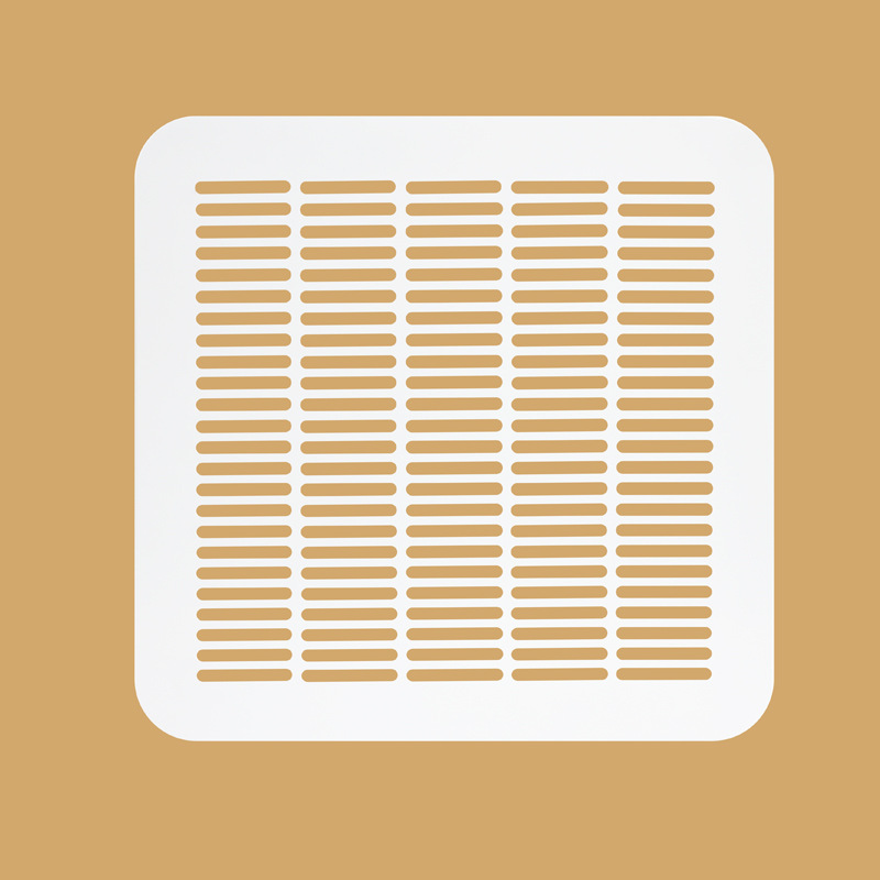 房车改装配件 旅居车空调外机出风口 房车不锈钢白色格栅检查口