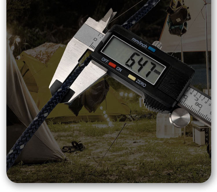 反光涤纶风绳 厂家直供定制批发 高品质户外帐篷天幕捆绑防风绳子