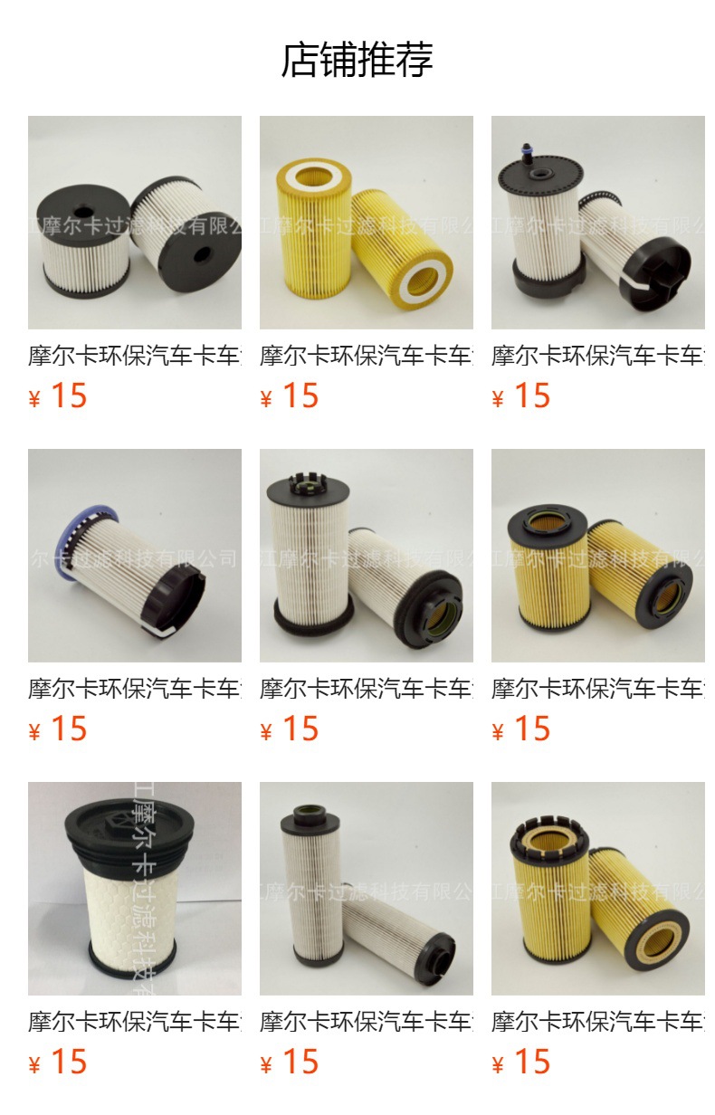 厂家直销汽车卡车发动机 P707 D21047 燃油机油滤清器 柴油滤芯