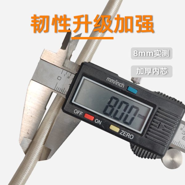 多种颜色选择行李绳 弹力带钩行李绳 8mm加厚乳胶内芯
