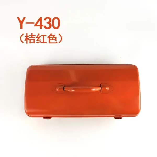 Y-430 铁质工具箱 全金属手提铁制工具箱多功能加厚厂家供应批发