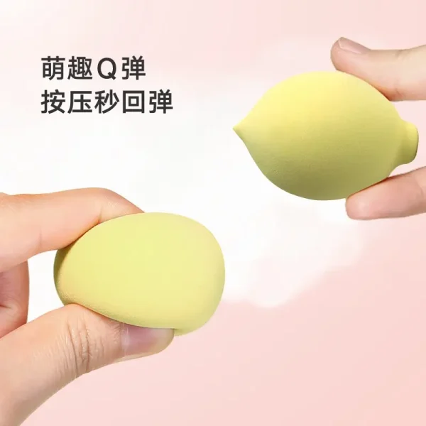 CZEL/绔姿 高品质超软Q弹化妆蛋 柔软高弹气垫粉扑水果造型彩妆蛋