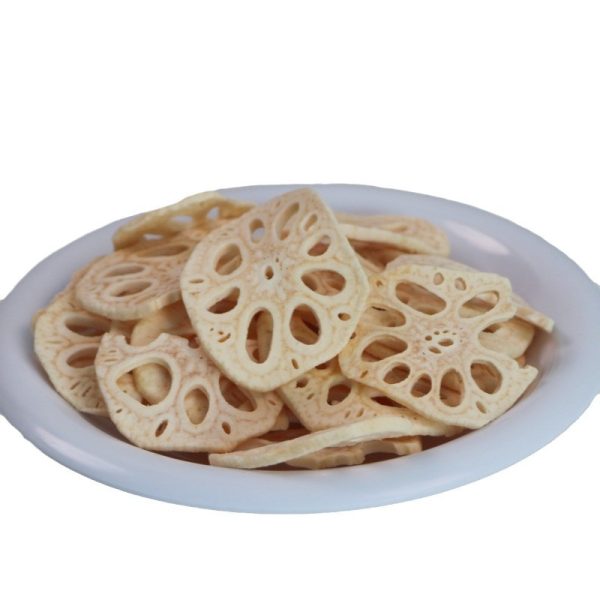 VF脱水即食莲藕片果蔬干蔬菜干脆片独立包装厂家批发休闲散装零食