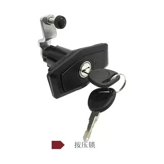 房车舱门锁行李仓收紧密封边改装车椭圆手柄把手锁压缩锁越野车