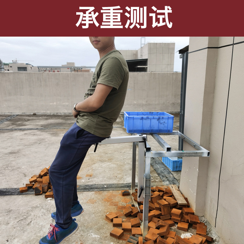 房车改装配件旋转桌腿 旅居车可升降餐桌支架拖挂车活动万向桌脚