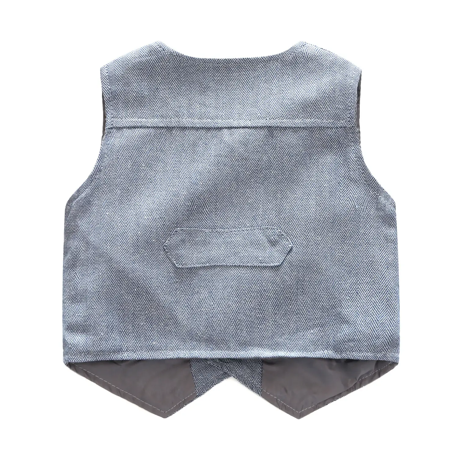 加工定制 跨境 欧美男宝宝绅士三角哈衣马甲套装 男春秋长袖礼服