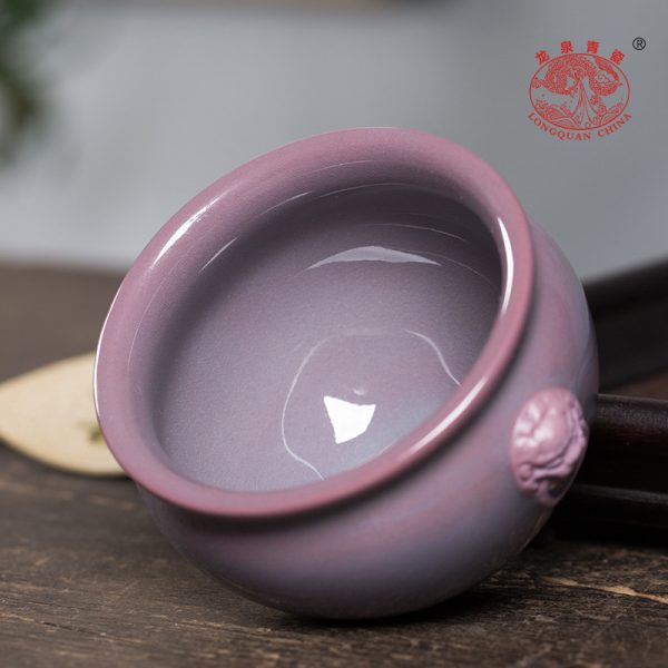 龙泉青瓷 茶杯功夫茶具主人杯单杯 陶瓷杯个人杯茶碗品茗杯盏批发