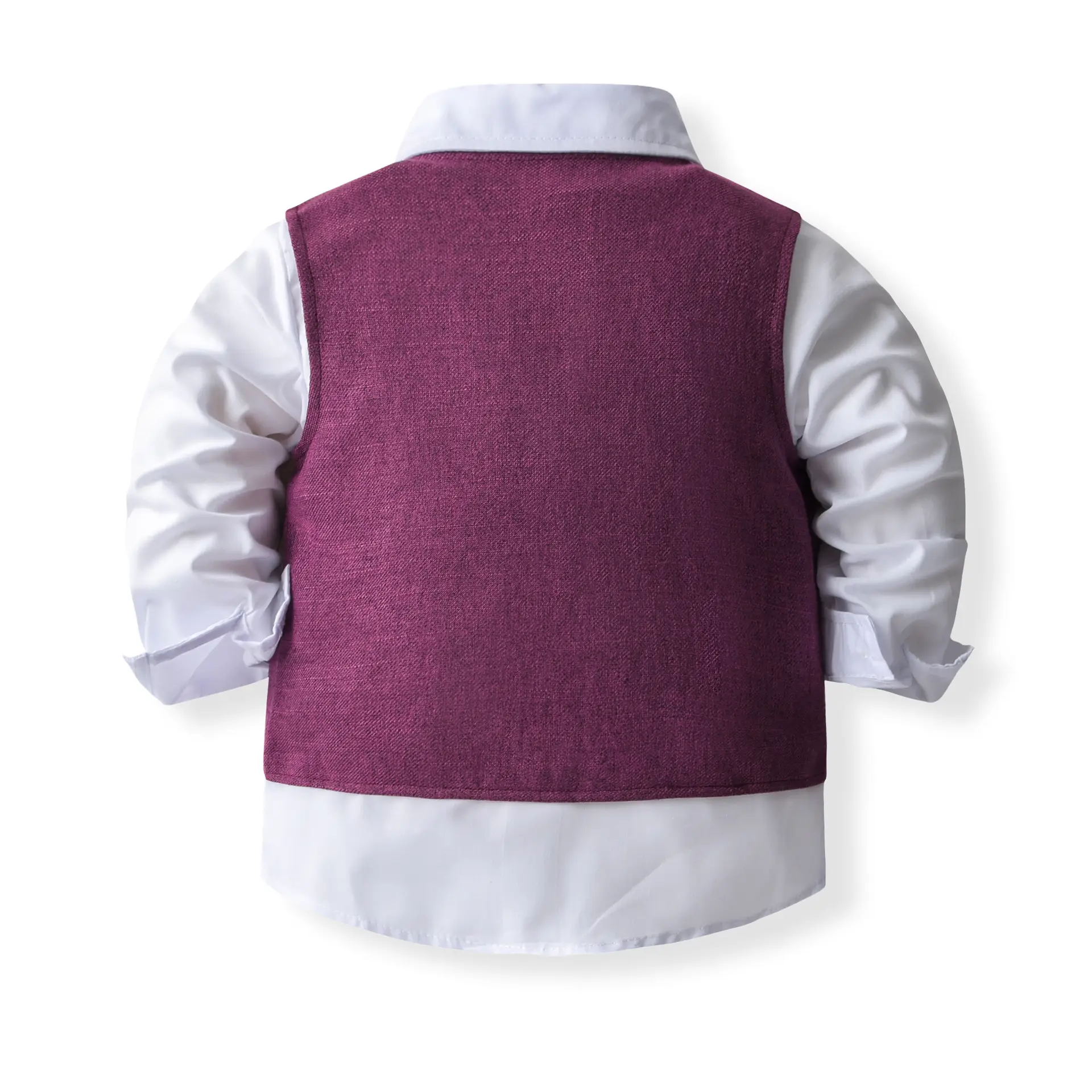 男童礼服童装春秋新款儿童衬衫马甲裤子套装宝宝西服婴童衣服服饰