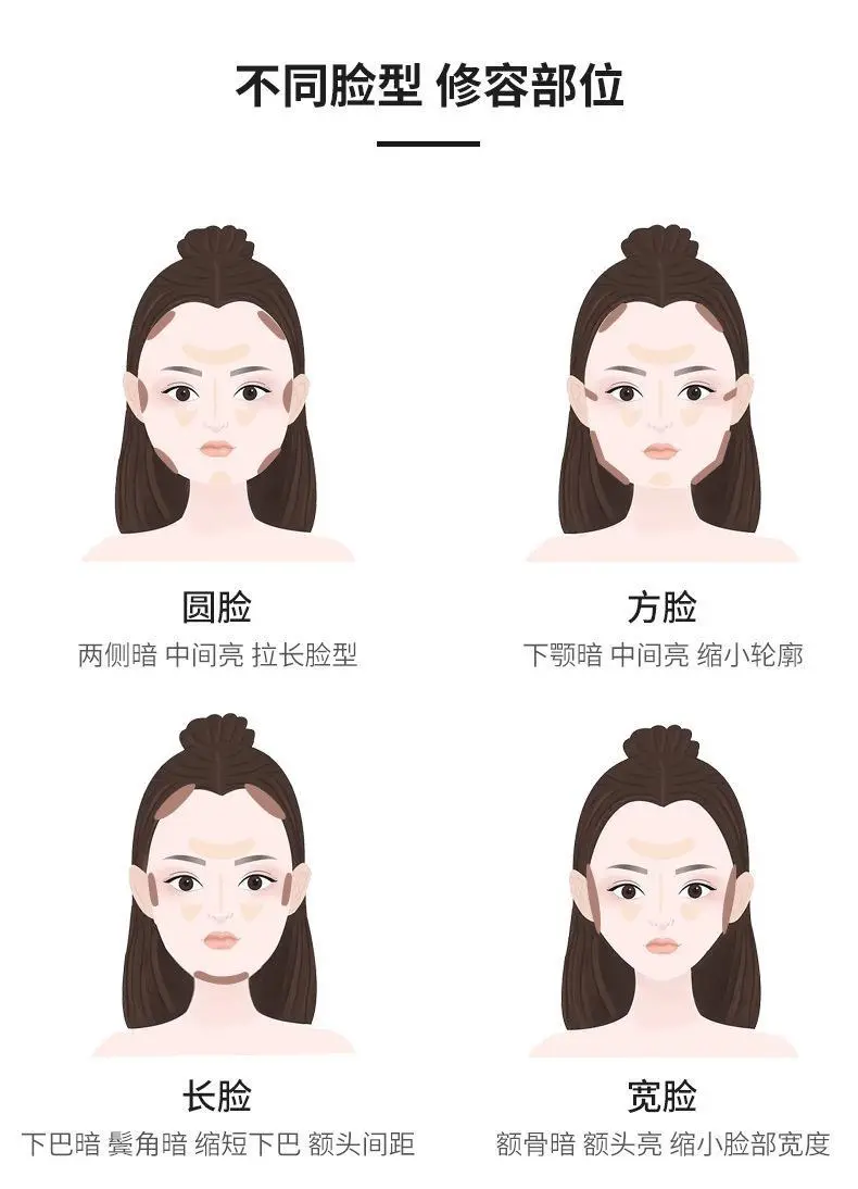 kakashow双色高光修容棒修饰提亮高光棒双头自然防水遮瑕化妆批发