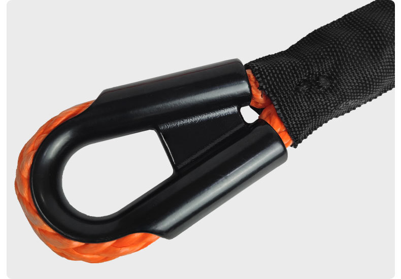 超高分子聚乙烯绞盘绳winch rope 汽车牵引救援脱困绳11吨28米