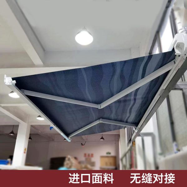 房车手动遮阳篷汽车侧边雨棚遮阳帘车载帐蓬车顶空调蚊适配多车型