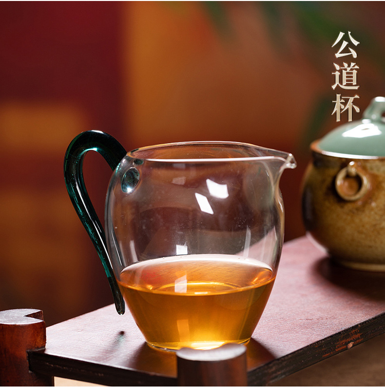 龙泉青瓷 茶具套装高档手抓泡茶壶茶杯整套 陶瓷家用会客功夫茶具