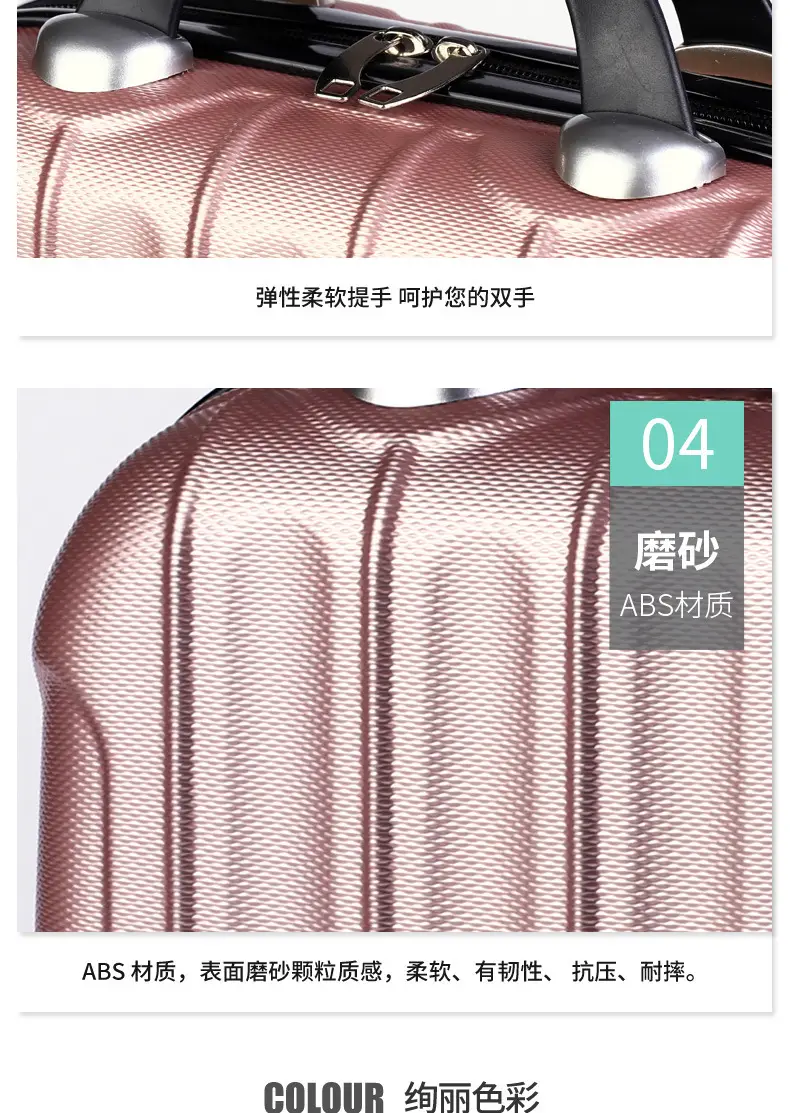 跨境礼盒加印LOGO精美创意礼品盒服装礼盒礼物盒手提箱子小行李箱