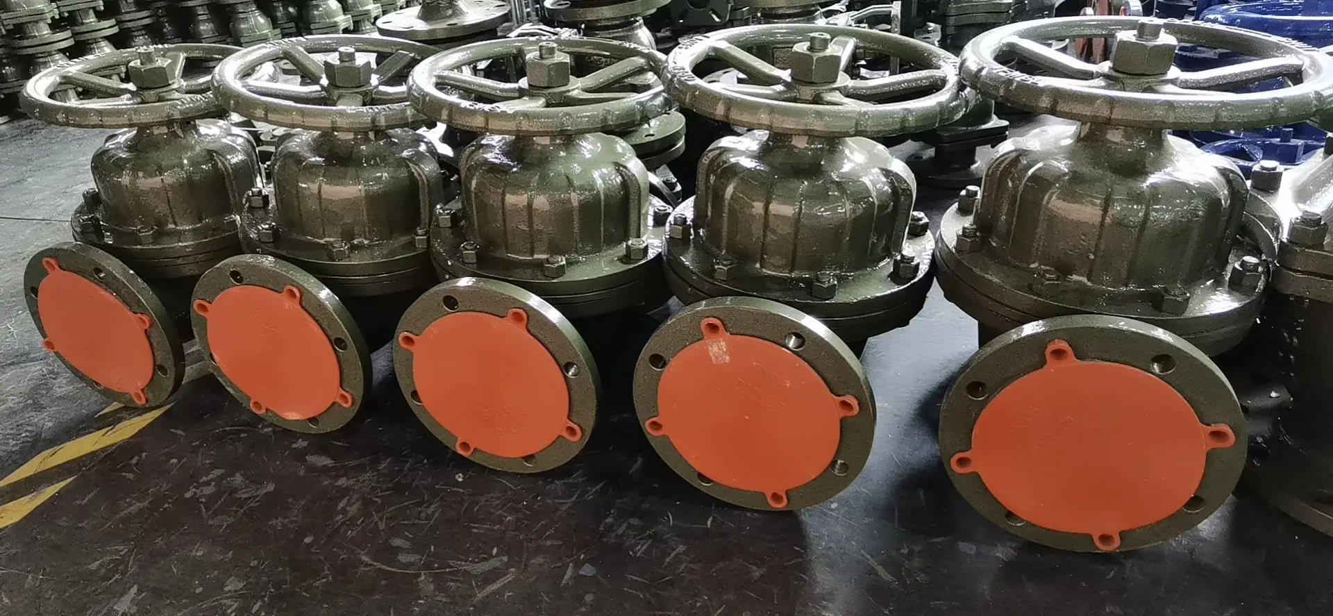 G41F46-16C衬氟隔膜阀 耐酸碱衬氟阀门 手动铸钢隔膜阀
