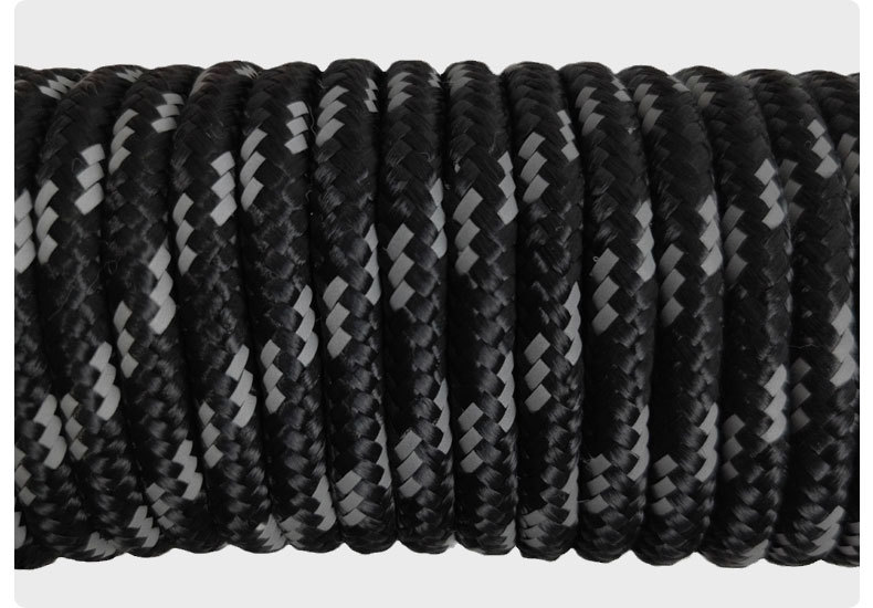 反光编织绳 厂家直供定制批发 捆绑捆扎无纺布16锭晾衣DIY户外