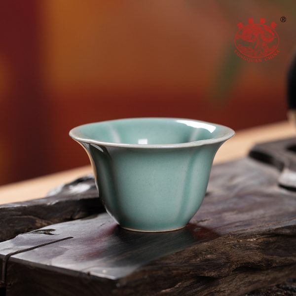 龙泉青瓷创意手工主人杯单杯陶瓷功夫茶杯家用小号个人专用品茗杯