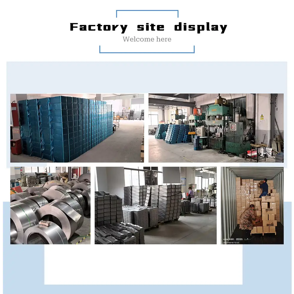 金利普铁工具箱家用铁皮五金收纳箱多功能中号小号手提五金工具箱