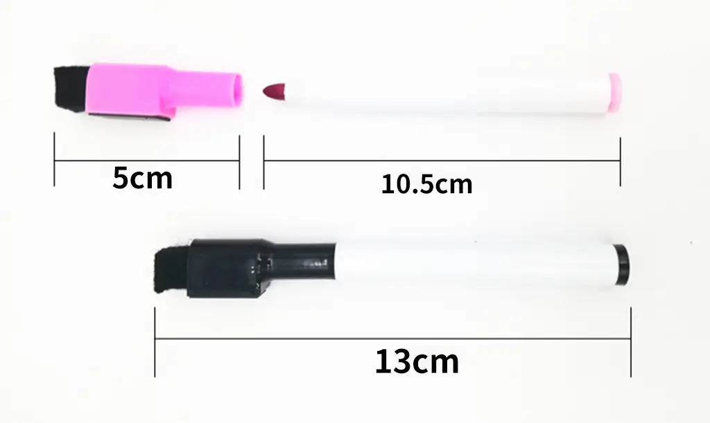 厂家制造 磁性彩色大容量干擦马克笔 毡尖可擦带磁带刷水性白板笔