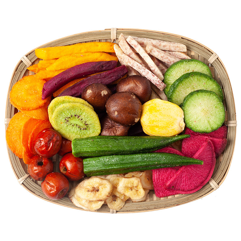 综合什锦果蔬脆片蔬菜干水果干批发跨境代销果蔬干即食散装零食