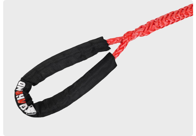 拖车延长绳绞盘绳越野车救援带强力超轻牵引尼龙超高分子纤维弹力