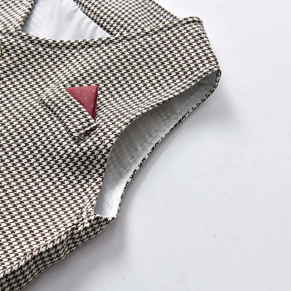 周岁礼服男宝春款男童小西服马甲三件套西装宝宝生日婚礼宴会套装