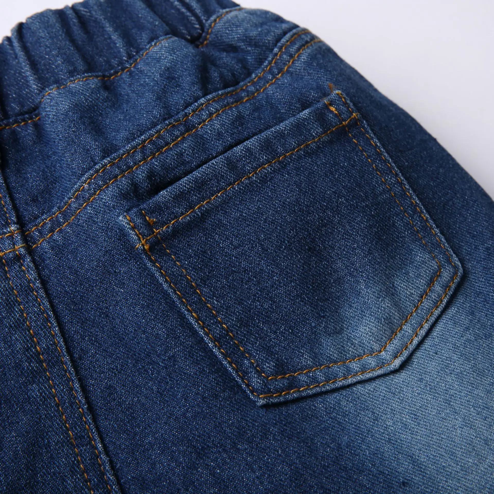 跨境 新款跨境儿童印花短袖衬衣牛仔短裤套装 男童宝宝休闲套装