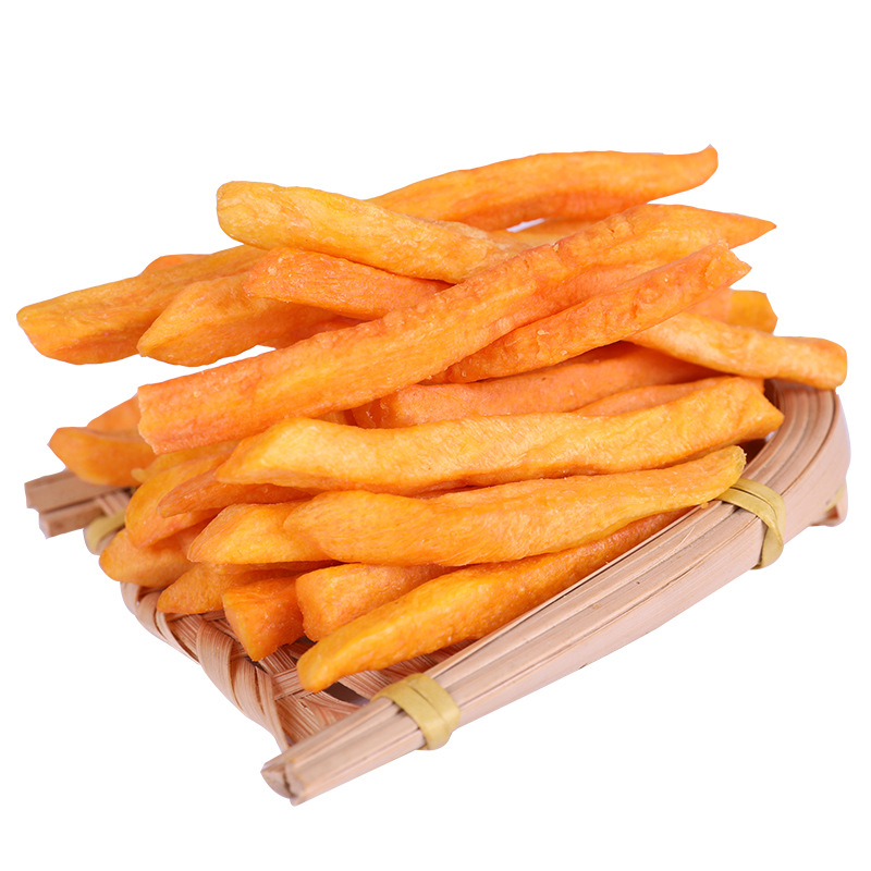 香脆红薯条脱水即食大袋蔬菜干地瓜干果蔬脆片小零食散装出口批发