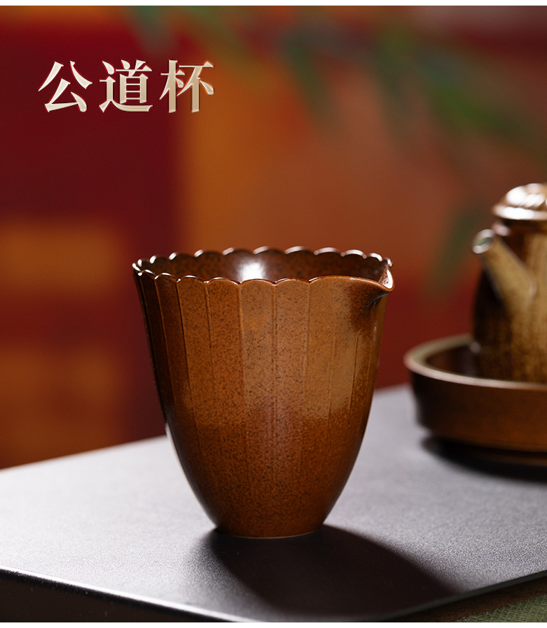 龙泉青瓷功夫茶具套装柴烧复古高档家用陶瓷泡茶壶喝茶品茗杯整套