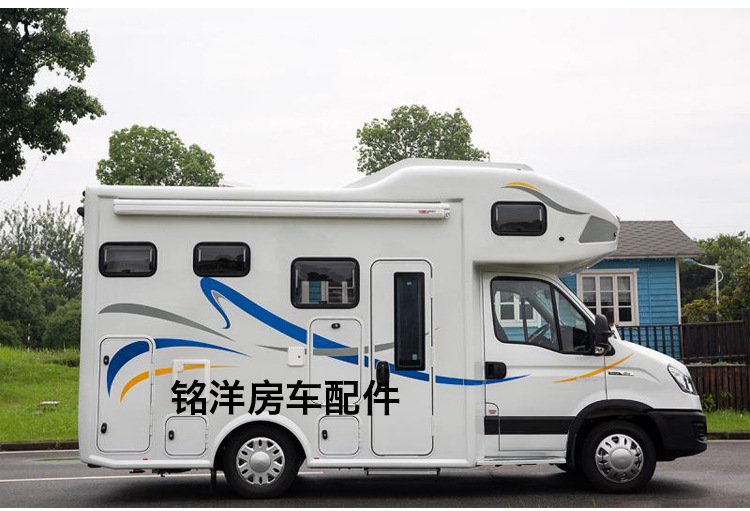 房车手动遮阳篷汽车侧边雨棚遮阳帘车载帐蓬车顶空调蚊适配多车型