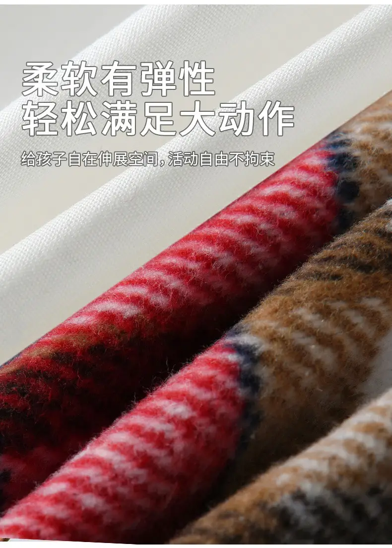 源头工厂男孩春秋款欧美儿童衣服宝宝格子马甲礼服三件套男童套装