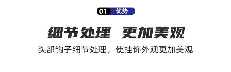 定制挂饰 创意个性挂饰 防丢个性挂饰 背包钥匙孔挂饰 美观