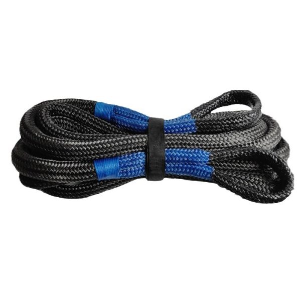 尼龙救援拖车绳kinetice recovery rope户外弹力越野汽车圆形牵引