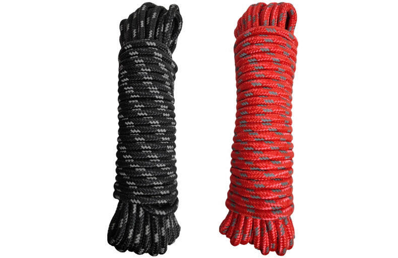 反光编织绳 厂家直供定制批发 捆绑捆扎无纺布16锭晾衣DIY户外