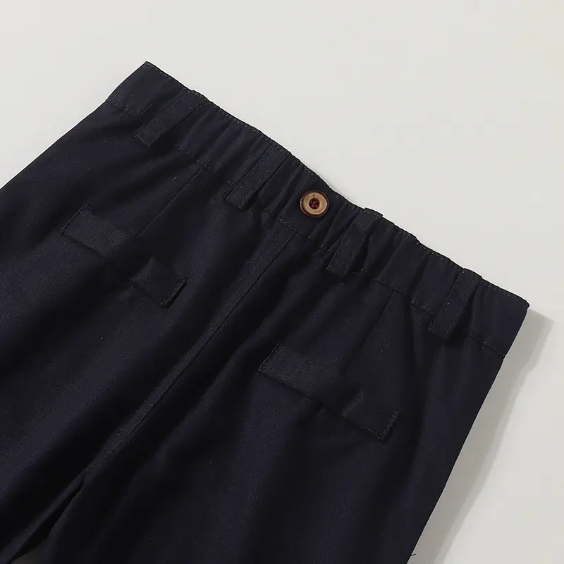 定做亚马逊工厂男童绅士礼服童装春秋新款儿童卡通衬衫背带裤套装