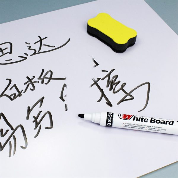 大号可擦白板笔文具套装画笔记号笔4色美术大头笔彩色油性马克笔