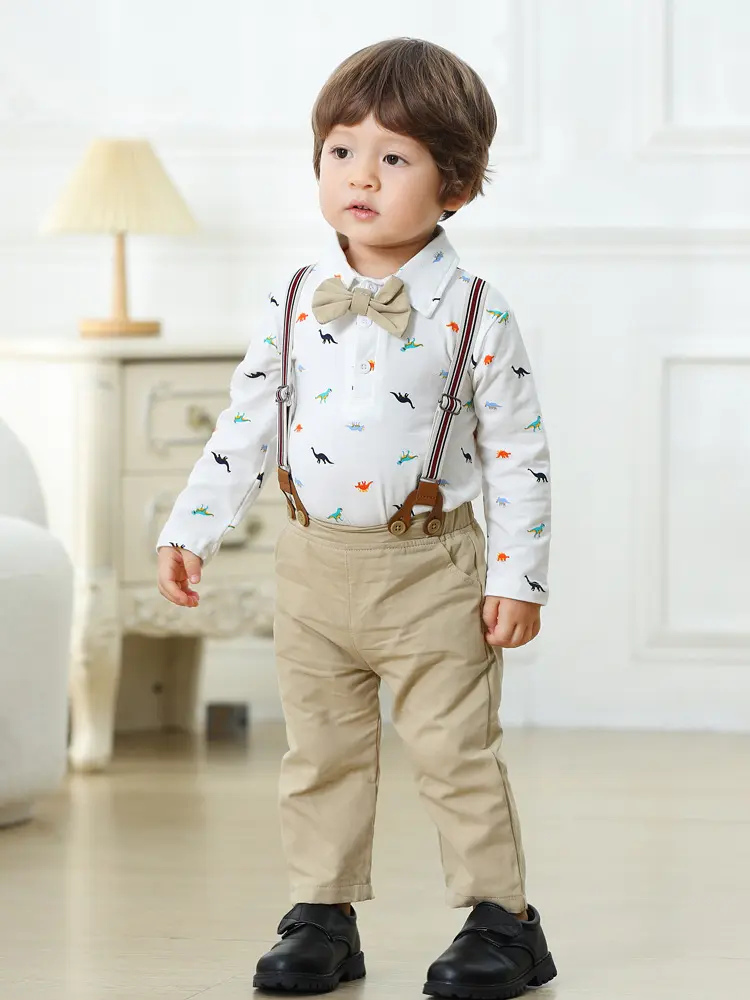 boys sets代工定制秋冬新款 跨境校服礼服批发kid clothe外贸工厂