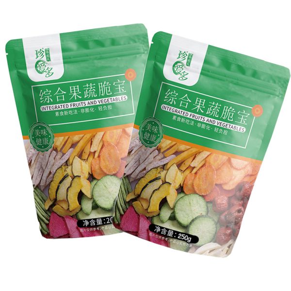 18种综合果蔬脆片果蔬干网红零食蔬菜脆香菇脆整箱厂家批发代发