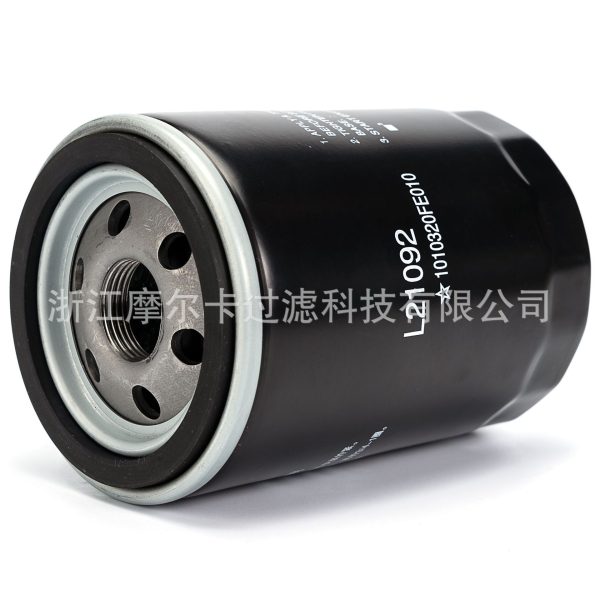 L21092摩尔卡汽车卡车汽油发动机系统机油滤清器 1010320FE010
