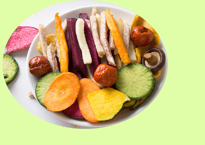 珍爱多什锦果蔬脆片散装脱水网红休闲零食水果干蔬菜干果蔬干批发