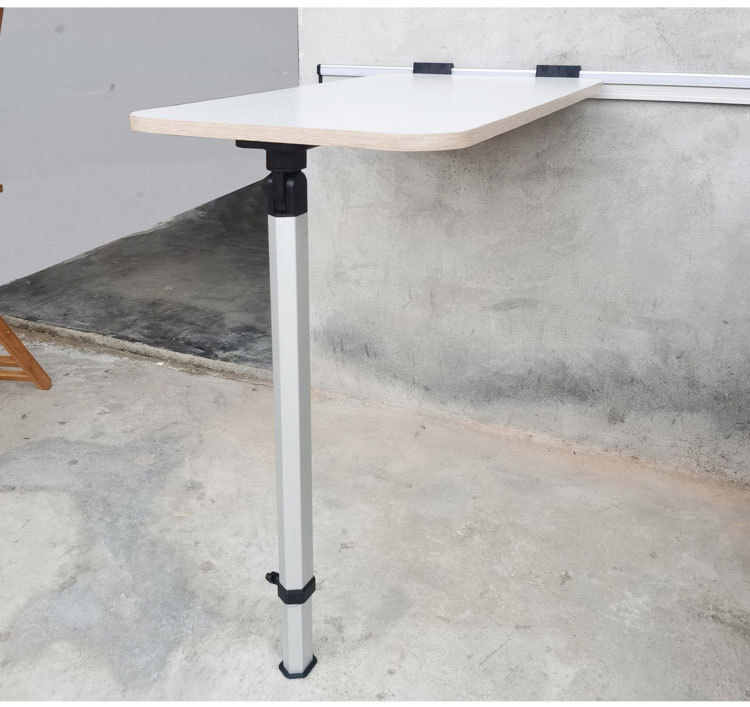 房车折叠伸缩桌腿 拖挂车改装配件可拆装餐桌支架 可调节升降桌子