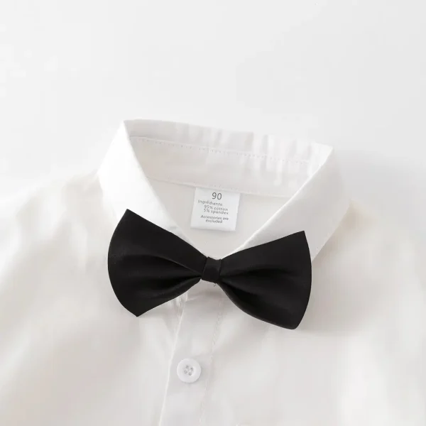 外贸童装背带裤西服儿童套装宝宝衣服春秋季英伦绅士礼服男童秋装