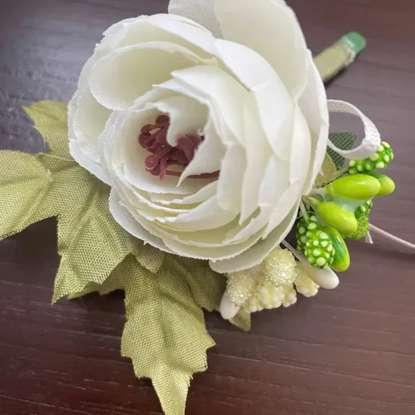 现货儿童西装礼服仿真花胸花婚礼花童小主持人演出服生日胸针配饰