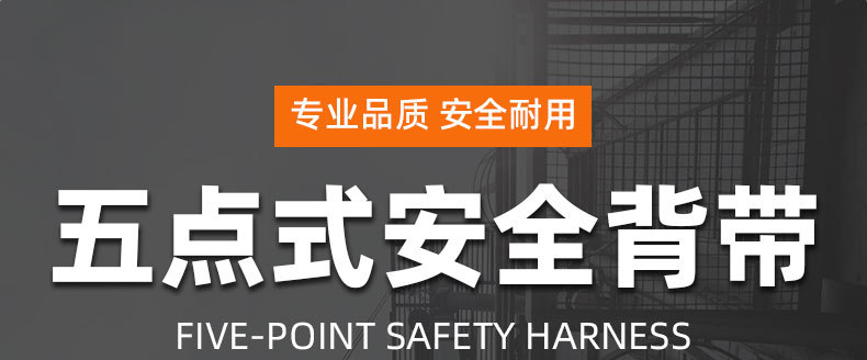 全身式户外防坠安全背带 安全带高空作业 适用go hunting防坠使用