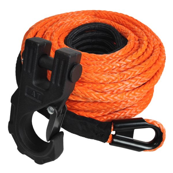 超高分子聚乙烯绞盘绳winch rope 汽车牵引救援脱困绳11吨28米