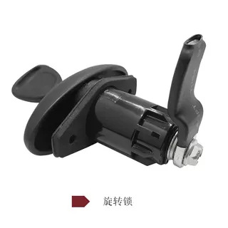 房车舱门锁行李仓收紧密封边改装车椭圆手柄把手锁压缩锁越野车